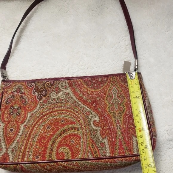ETRO Paisley Jacquard  Pochette  Bag – Iconic Italian Luxury - Picture 9 of 10